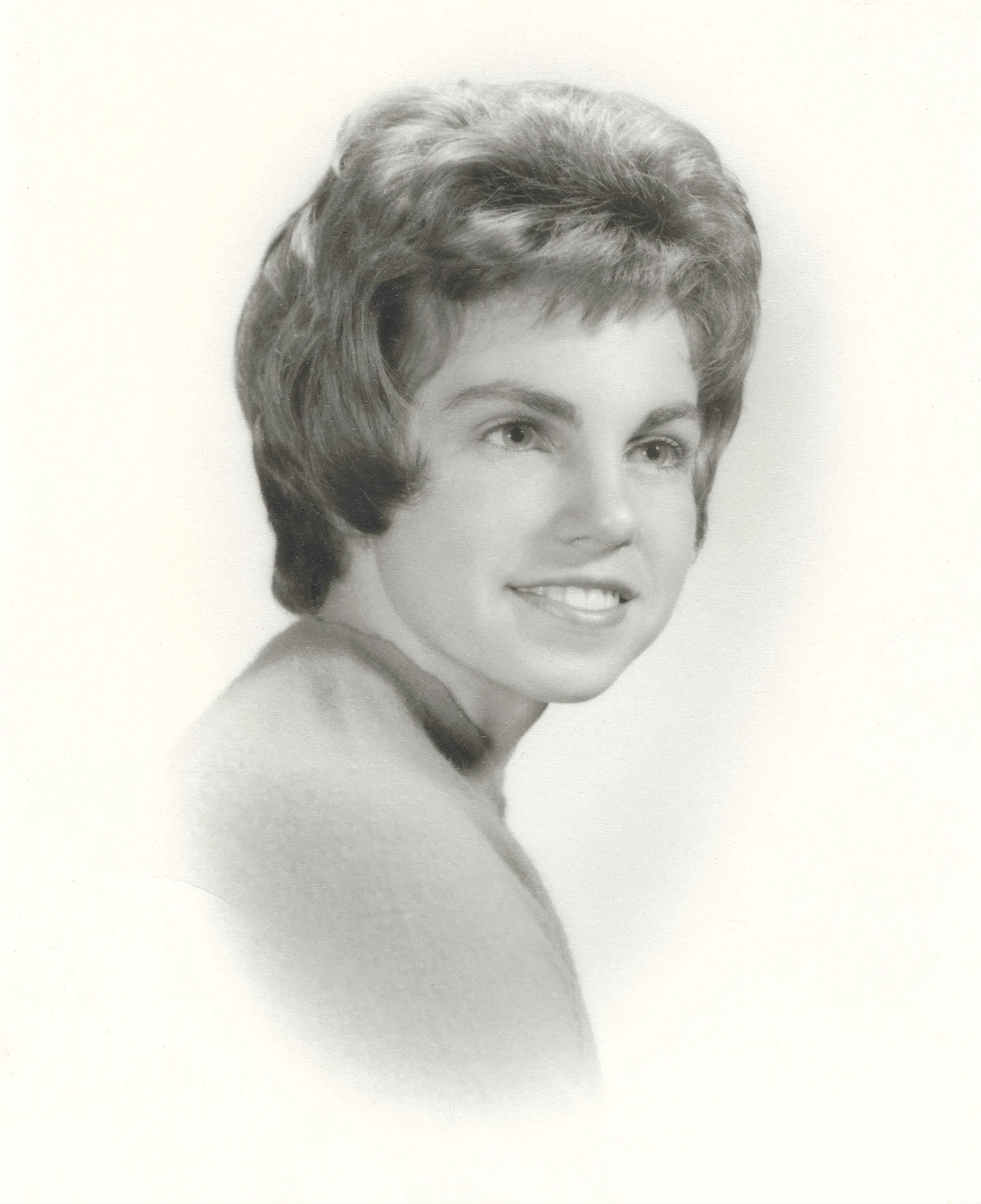 Anne as a high school senior